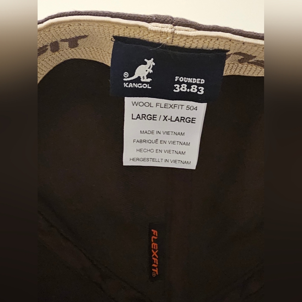 Kangol Wool Flexfit 504 Brown - Picture 5 of 5